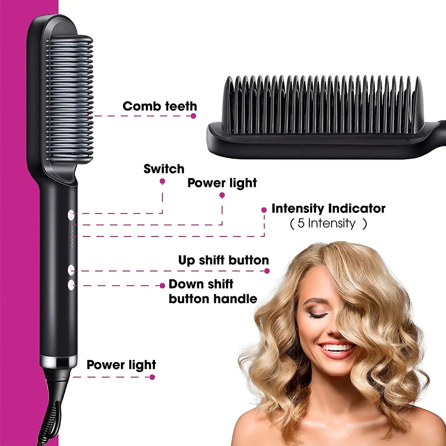 QuickStyle Pro Hair Comb